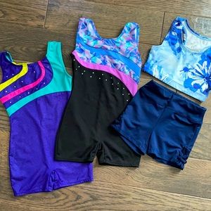 SOLD! Girl size 6/7 gymnastics/athletic leotard